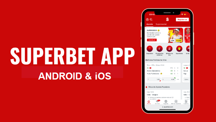 Superbet App móvel
